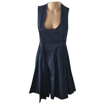 Pre-owned Carven Mid-length Dress In Blue