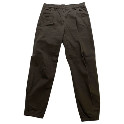 Pre-owned Brunello Cucinelli Chino Trousers In Green