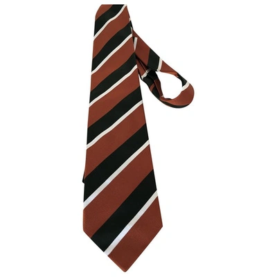 Pre-owned Altea Silk Tie In Multicolour