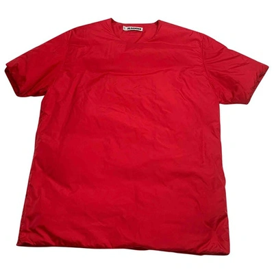 Pre-owned Jil Sander T-shirt In Red