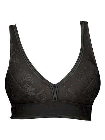 Wacoal Net Effect Soft Cup Bralette In Black