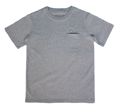 Pre-owned Kaws  Holiday Japan Pocket T-shirt Grey