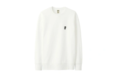 Pre-owned Kaws  X Uniqlo X Peanuts Small Snoopy Sweatshirt White