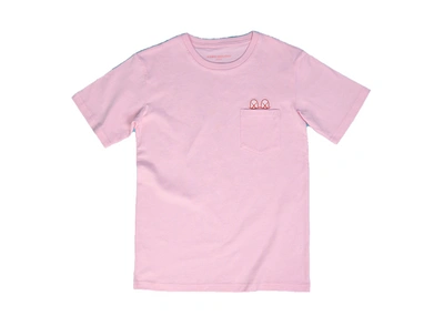 Pre-owned Kaws  Holiday Japan Pocket T-shirt Pink