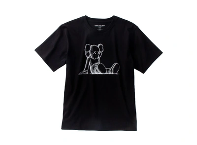 Pre-owned Kaws  Holiday Limited Companion T-shirt Black