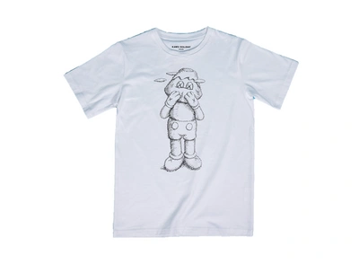 Pre-owned Kaws  Holiday Japan Sketch T-shirt White