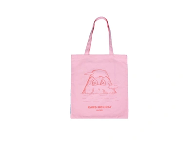 Pre-owned Kaws  Holiday Japan Tote Bag Pink