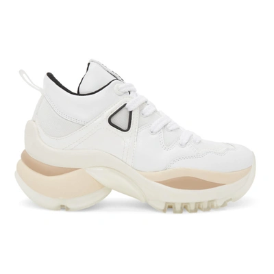 See By Chloé See By Chloe White Kayla Sneakers In 101 White | ModeSens