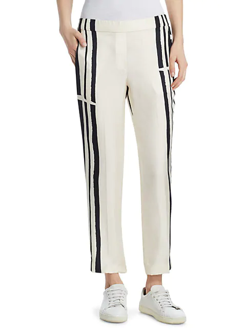 single stripe pants