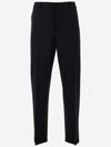 Valentino Vltnstar-print Side-stripe Track Pants In Black