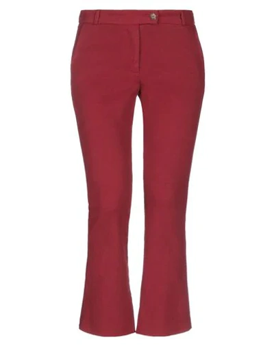 Douuod Casual Pants In Red