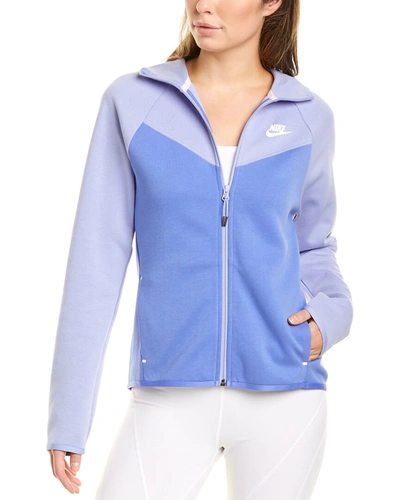 Nike Sportswear Windrunner Tech Fleece Women's Full-zip Hoodie In Blue |  ModeSens