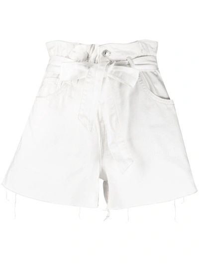 Allsaints Hannah Paperbag Short. - In White