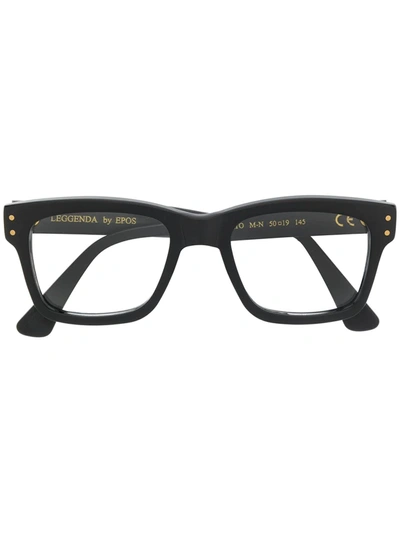 Epos Erato Rectangular-frame Glasses In Black