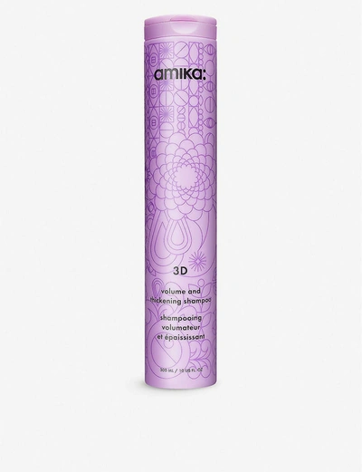 Amika 3d Volume And Thickening Shampoo 300ml