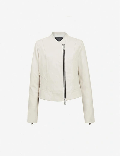 ALLSAINTS JAE LEATHER MOTO JACKET WL068S