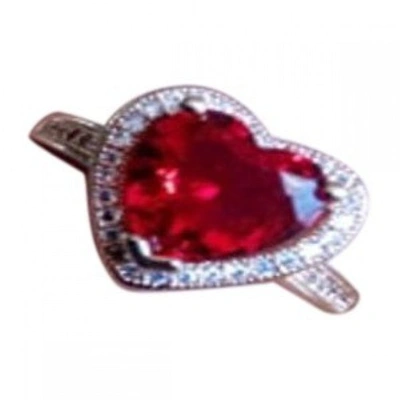 Pre-owned Vanessa Mooney Ring In Red