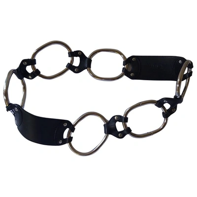 Pre-owned Prada Belt In Black