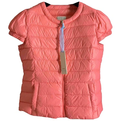 Pre-owned Pinko Puffer In Pink