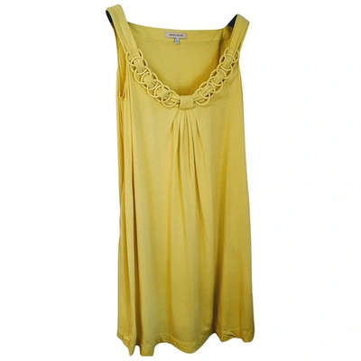 Pre-owned See By Chloé Mini Dress In Yellow
