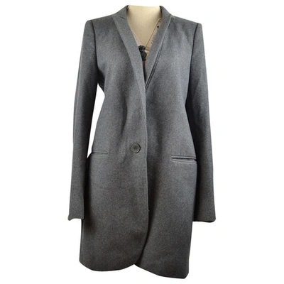 Pre-owned Paul Smith Wool Coat In Grey