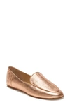 Etienne Aigner Camille Loafer In Rose Gold Leather