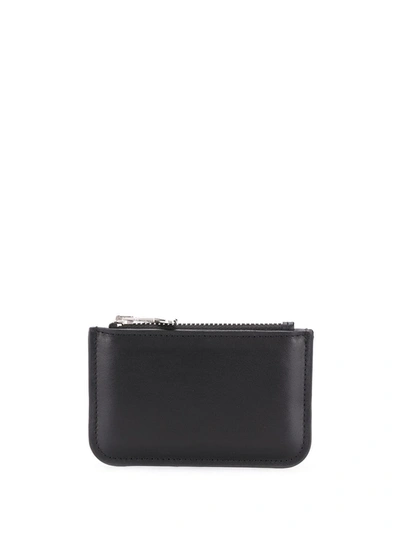 Ami Alexandre Mattiussi Zipped Coin Purse Ami De Coeur Puller In Black