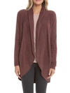 Barefoot Dreams The Cozy Chic Lite Circle Cardigan In Rosewood