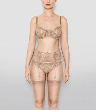 Katherine Hamilton Abrielle Lace Suspender Belt