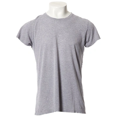 Pre-owned Balmain T-shirt In Grey