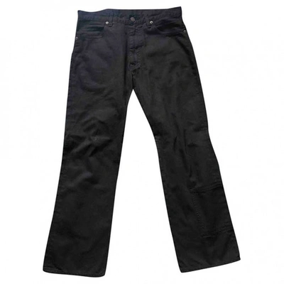 Pre-owned Yohji Yamamoto Jeans In Black