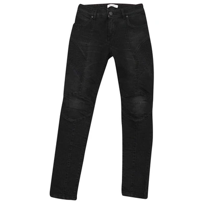 Pre-owned Pierre Balmain Black Denim - Jeans Jeans