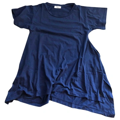 Pre-owned Ottod'ame Blue Cotton Top