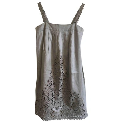 Pre-owned Pedro Del Hierro Mid-length Dress In Grey