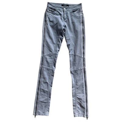 Pre-owned By Malene Birger Grey Cotton Jeans