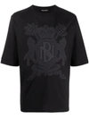 Neil Barrett Coat-of-arm T-shirt Colour: Black