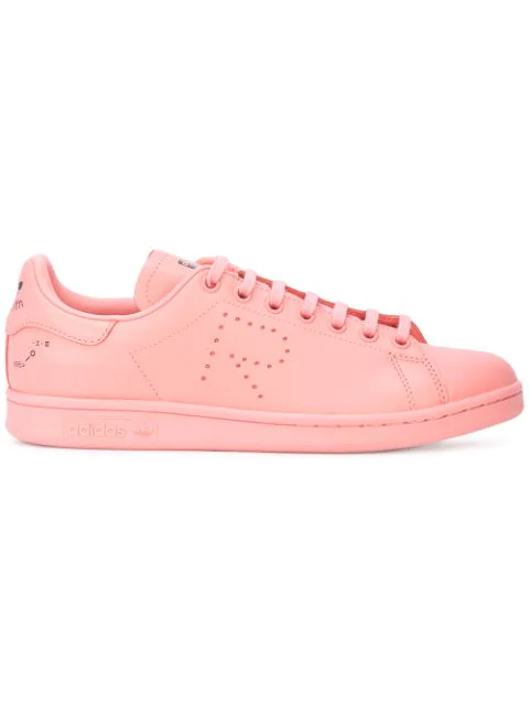 Adidas By Raf Simons Men's Stan Smith Leather Low-top Sneakers In Pink |  ModeSens
