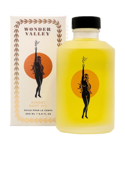 Wonder Valley Hinoki Body Oil In N,a