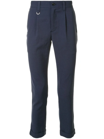 Sophnet Tailored Cropped Trousers In Blue