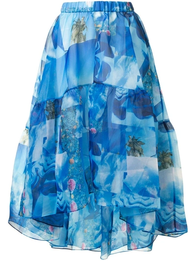 Romance Was Born Petit Palais Skirt In Blue