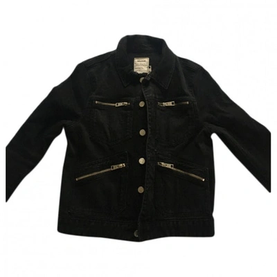 Pre-owned Zadig & Voltaire Black Denim - Jeans Jacket