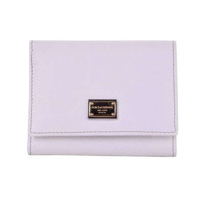 Pre-owned Dolce & Gabbana Leather Small Bag In White