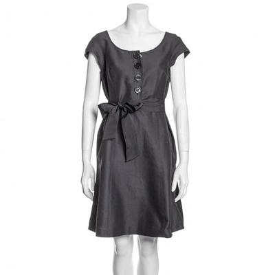 Pre-owned Moschino Mid-length Dress In Black