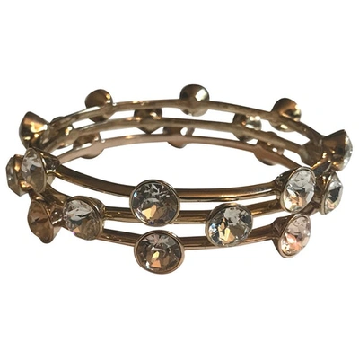 Pre-owned Givenchy Gold Crystal Bracelet