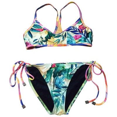 Pre-owned We Are Handsome Two-piece Swimsuit In Multicolour