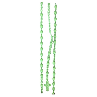 Pre-owned Cruciani Green Cloth Necklace