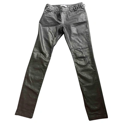 Pre-owned Givenchy Black Cotton - Elasthane Jeans