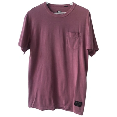 Pre-owned Levi's Pink Cotton T-shirts