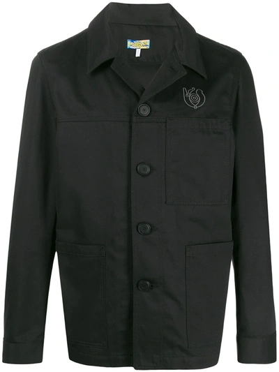 Loewe Eye Insignia Shirt Jacket In Black