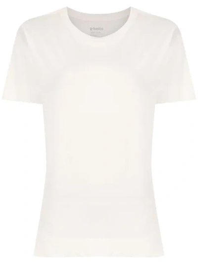 Osklen Crew Neck Reversible T-shirt In White